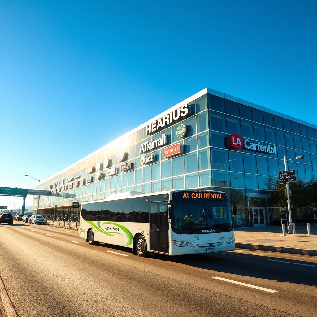 LAX Car Rental Center: 10 Brands, 1 Shuttle