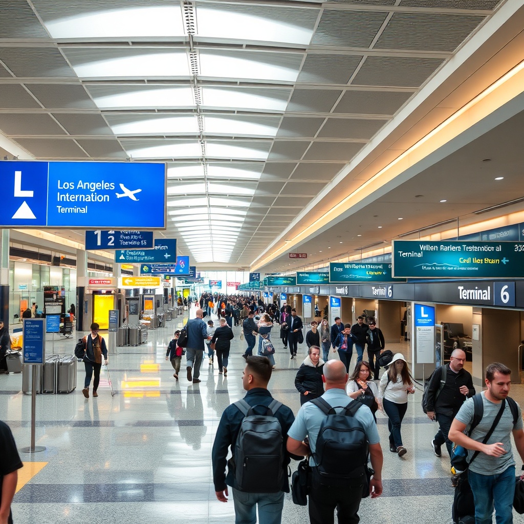 Navigate Los Angeles International Airport (LAX) efficiently with the LAX Terminal Map. Discover the layout and amenities of each terminal for a seamless travel experience.