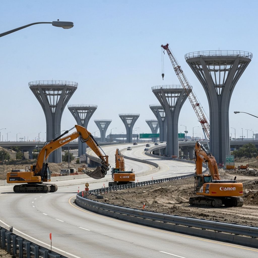 LAX Says Goodbye to Iconic Pylons: Historic Roadway Modernization Begins January 2026